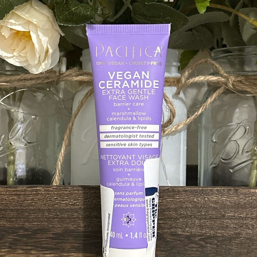Pacifica Vegan Ceramide Extra Gentle Face Wash - Lavender